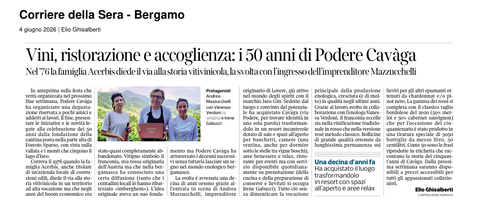 Corriere della Sera – Bergamo — 4. Juni 2026